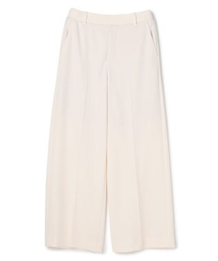 UNFILO L 【15サイズ展開/ウエストゴム】BEAUTY MOVE ワイドストレートパンツ オフ