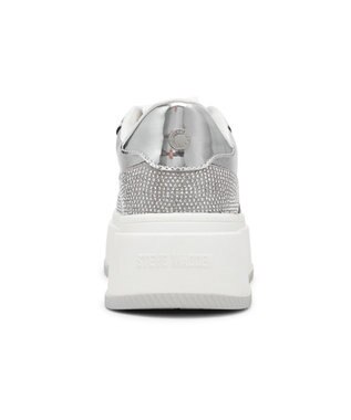 STEVE MADDEN DYNAMO-R スワロディテール厚底スニーカー シルバー