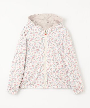 ANY KIDS 【チェリーベリーシリーズ】シャカシャカ リバーシ ブルゾン ミルクティー