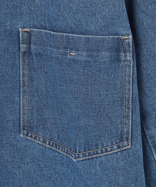 23区 【SLOW/一部店舗限定】LIGHT DENIM ジャケット ダルブルー系