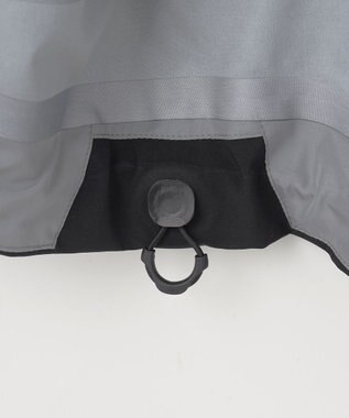 JOSEPH ABBOUD MOUNTAIN 【ECO撥水/耐水性/透湿/防水素材/ストレッチ/軽量/ライナードッキング対応】ボイルドポリエステル マウンテンシェルパーカー ブラック系