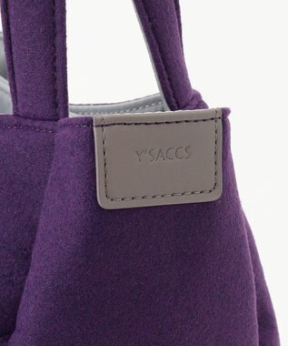 Y'SACCS フェルトトート　Sサイズ パープル