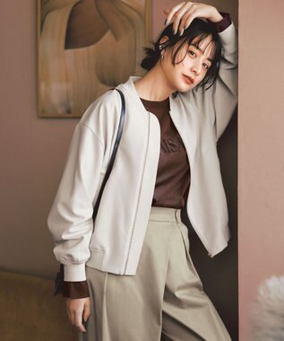 UNFILO L アシンメトリー ラップパンツ ベージュ