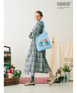 AMERICAN HOLIC ピグメントフリルＢＡＧ／ＰＥＡＮＵＴＳ Sax