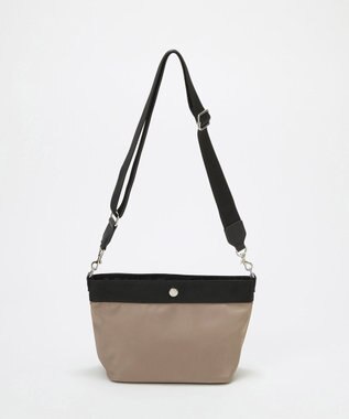 TOPKAPI 【Breath TOPKAPI sis】【WEB限定】ナイロン 舟形 ショルダーバッグ 軽量 / RIPPLE リプル グレージュ