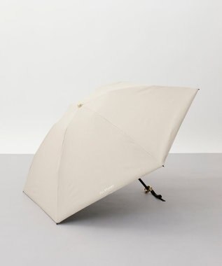 AURORA JILL STUART（ジル スチュアート） プレーン無地 晴雨兼用傘（折り畳み・ミニ傘） ベージュ