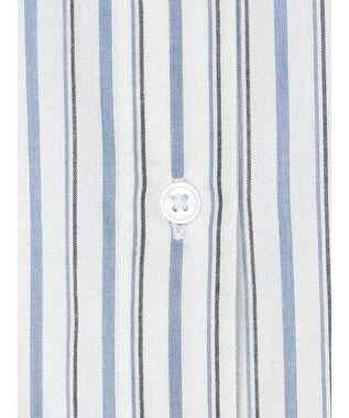 Green Parks Ｉ　切替ロングシャツワンピース Stripe