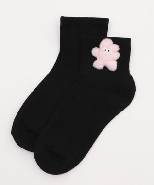 WEGO ぬいぐるみアンクルパイルソックス 柄1