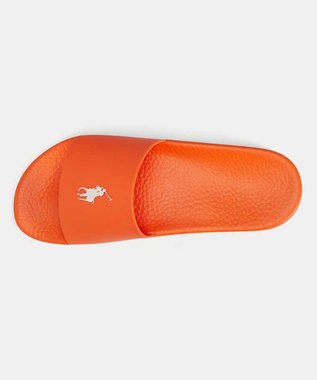 REGAL FOOT COMMUNITY 【ポロラルフローレン ウィメンズ】P85V POLO SLIDE ポロ スライド サンダル オレンジ