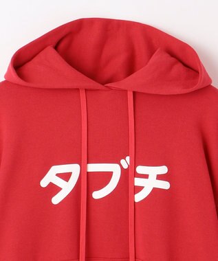 NAVE タブチ×NAVE ロゴフーディ レッド系