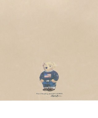 MOONBAT 【WEB限定】POLO RALPH LAUREN(ポロ ラルフローレン) 晴雨兼用日傘 折りたたみ傘 コンパクト ポロベア 一級遮光 遮熱 UV ベージュ