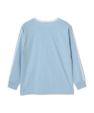 earth music&ecology フットボールＴＥＥ Light Blue