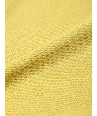 earth music&ecology シアーＢＩＧカーディガン Yellow