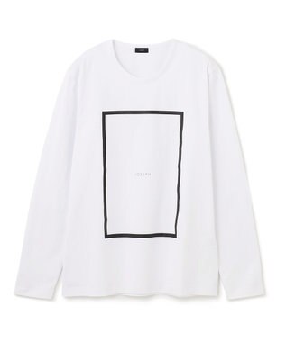  グラフィカルプリント　長袖Tシャツ