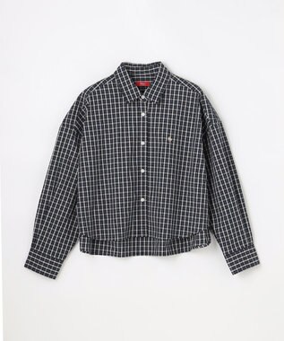 ANY 【POLO BCS別注】プレッピークロップドシャツ ブラックチェック