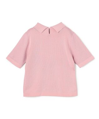 TOCCA HONEYCOMB MESH KNIT ニットトップス ピンク系