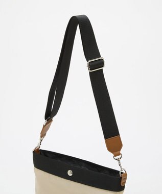 TOPKAPI 【Breath TOPKAPI sis】【WEB限定】ナイロン 舟形 ショルダーバッグ 軽量 / RIPPLE リプル ペールベージュ