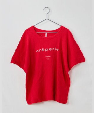 crêprie tsumori chisato creperie DOLMAN SLEEVES T-SHIRT クレプリ ドルマンスリーブTシャツ RED