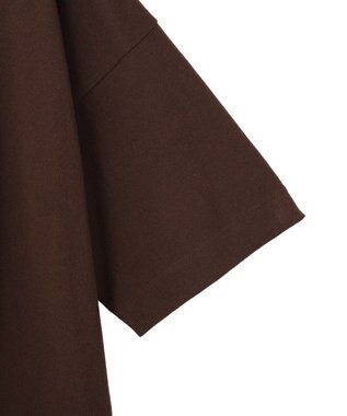 Green Parks ＳＥＴ２点フォトＴシャツ＋レーススカーフ Brown