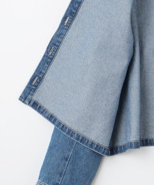 23区 【SLOW/一部店舗限定】LIGHT DENIM ジャケット ダルブルー系