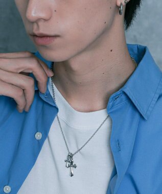 WEGO Mダブルモチーフネックレス