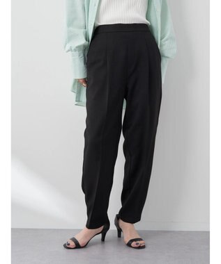 earth music&ecology テーパードパンツ Black