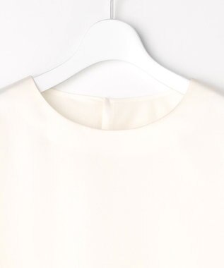 J.PRESS LADIES L ハンマーサテン カットソー ホワイト系