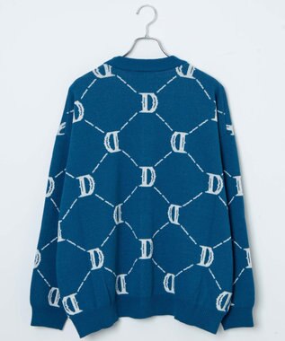 WEGO オーバーフィットロゴカーディガン 柄3