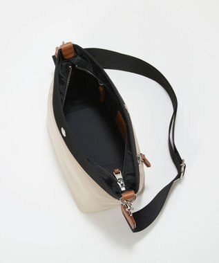 TOPKAPI 【Breath TOPKAPI sis】【WEB限定】ナイロン 舟形 ショルダーバッグ 軽量 / RIPPLE リプル ペールベージュ