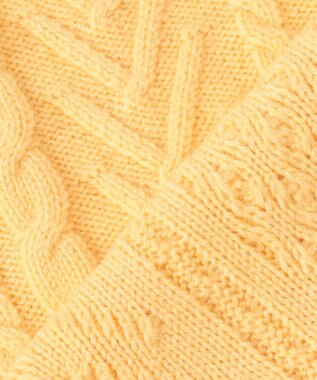 J.PRESS LADIES L 【WEB限定カラーあり・洗える】EIGER CORD ALAN クルーネックプルオーバー ニット イエロー系