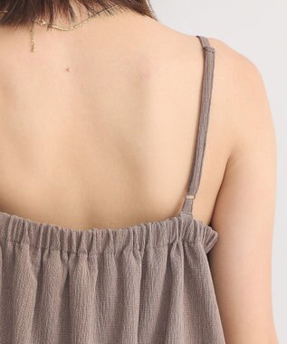 earth music&ecology ＳＥＴ２点カシュクールプルオーバー＋キャミワンピース Mocha