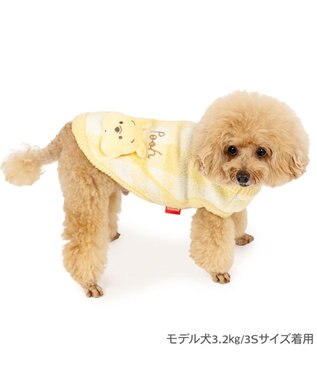 PET PARADISE ディズニー くまのプーさん ポシェット ニット 小型犬 イエロー