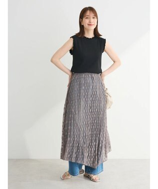 Green Parks ・Ｐｅｔｉｔ　Ｆｌｅｕｒ　メローｓｔリブタンクトップ Black