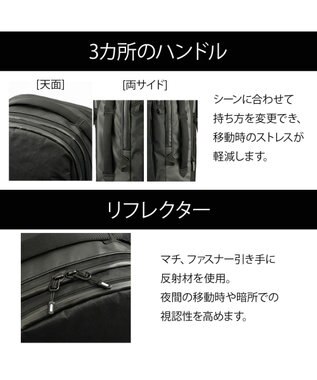 ACE BAGS & LUGGAGE ace. ラグレンティスX ビジネスリュック B4/15.6インチPC収納 高強度 20052 エース ブラック