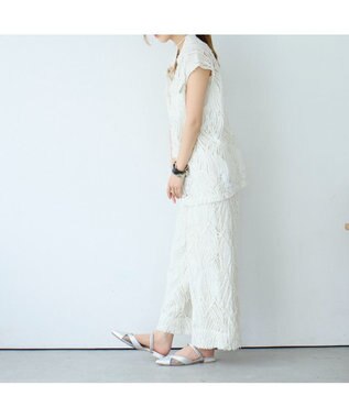 MODE ET JACOMO <carino>【２WAY】バックベルトサンダルパンプス シルバー