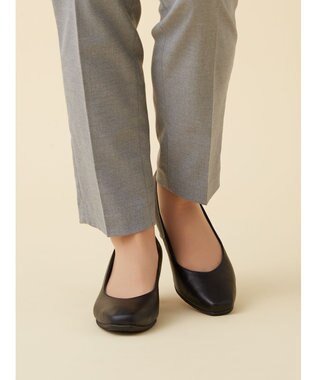 ASICS WALKING ペダラウォーキングシューズ 2E ヒール高5.0cm ブラック系