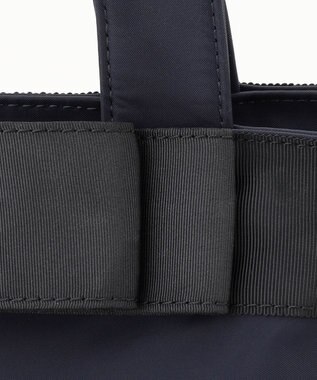 TOCCA 【大人百花掲載】【撥水】RIBBON BRICK TOTE M トートバッグ M ネイビー系