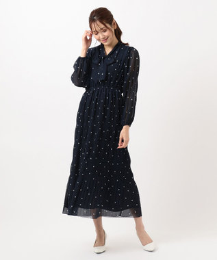 Emily×TOCCA LAVENDER】DotPrint Dress ドレス / TOCCA | ファッション通販  【公式通販】オンワード・クローゼット