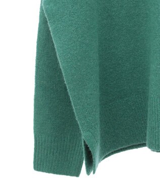 AMERICAN HOLIC カーブネックニットプルオーバー Green