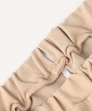 組曲 KIDS 【150-160㎝】リボンティアード キュロット ベージュ