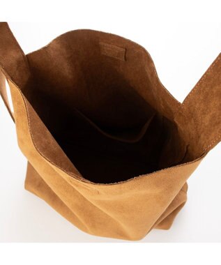 UNBILLION カシュカシュ cachecache / フェイクスエードホーボーバッグ キャメル