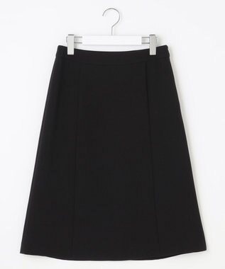 J.PRESS LADIES 【WEB限定カラーあり・洗える】セラテリーダブルクロス フレアー スカート ブラック系