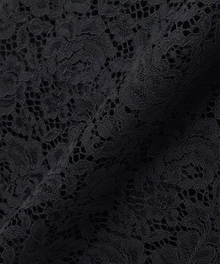 23区 【エステータ】コードレース シャツ ブラック系