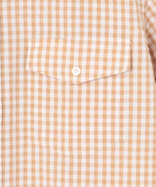 J.PRESS MEN 【WEB・一部店舗限定】サッカーギンガムチェック シャツ/B.D イエロー系3