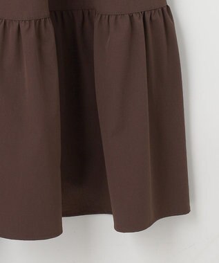 組曲 L 【弱撥水機能・UVケア】ライトナイロンストレッチ ワンピース ブラウン系