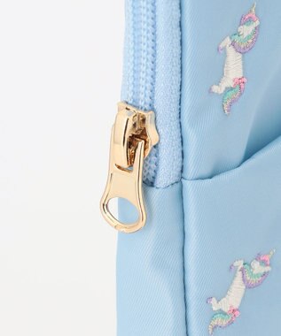 ANY KIDS 刺繍PC・タブレットケース サックスブルー×ユニコーン