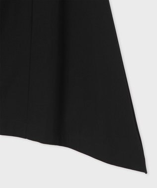 Paul Smith ストライプトリム 半袖ワンピース ブラック