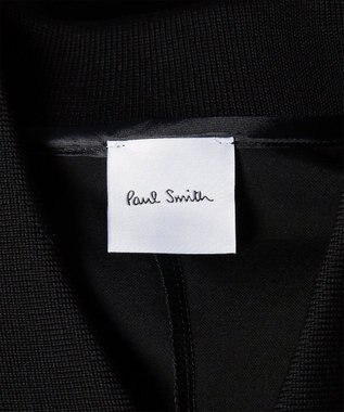 Paul Smith ストライプトリム 半袖ワンピース ブラック
