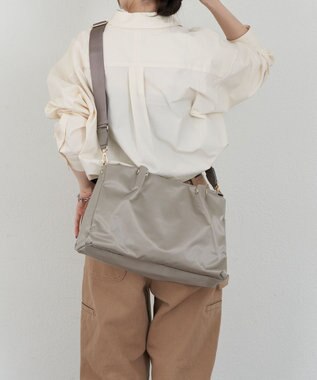 russet ナイロン三層2WAYトートバッグ(CE-1586) Gray