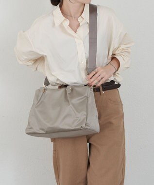 russet ナイロン三層2WAYトートバッグ(CE-1586) Gray
